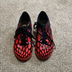 Adidas Predito boy’s indoor soccer cleats,…